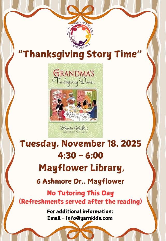 Thanksgiving Story Time