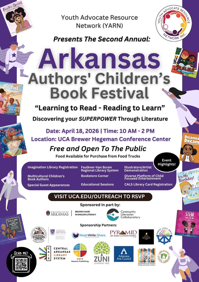 Arkansas Authors’ Children’s Book Festival